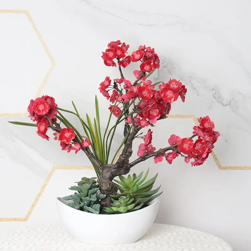 Factory Supplier: High-Simulation Plum Blossom Flower