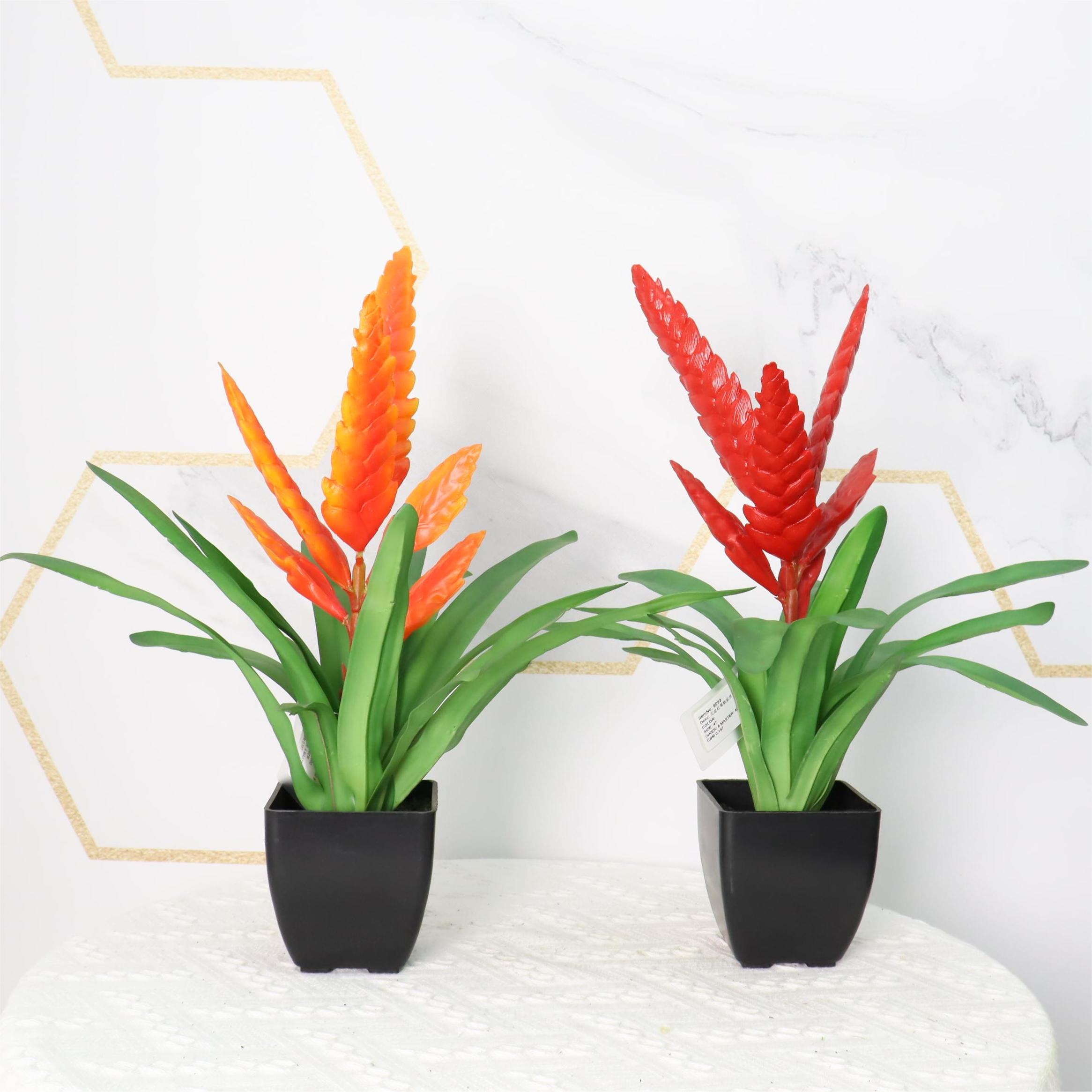 Natural Simulation Red Warbler Song Artificial Flowers: Manufacturer