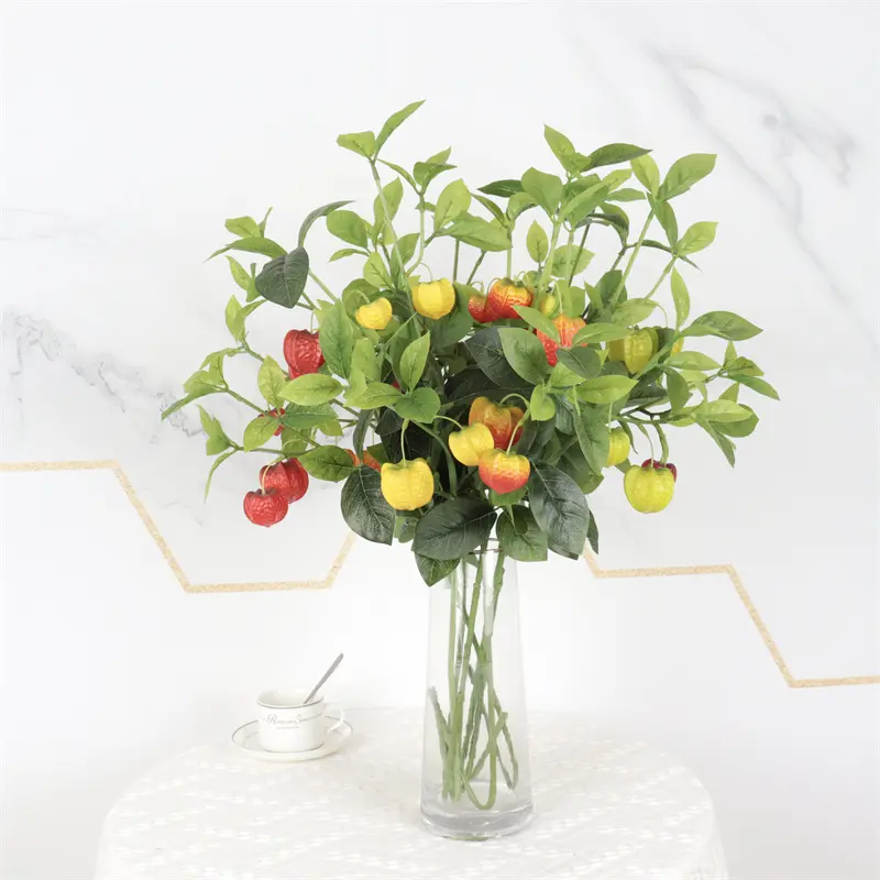 PVC Simulated Lantern Fruit: Professional Manufacturers, Non-Fading