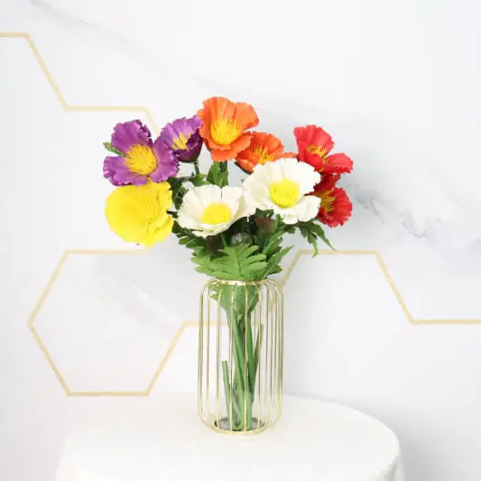 Natural Simulation Artificial Poppy
