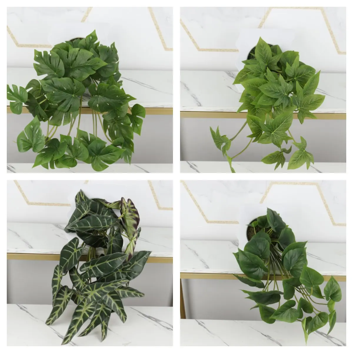 Natural Simulation Sweet Potato Leaves Manufacturer
