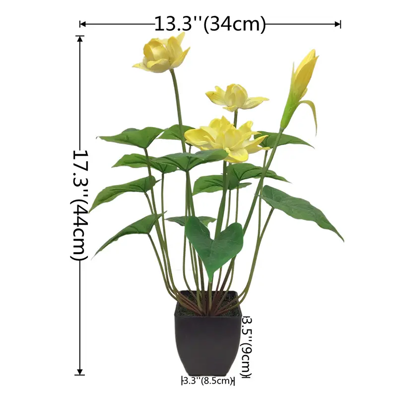 Premium Quality PVC Daffodil Bonsai Supplier