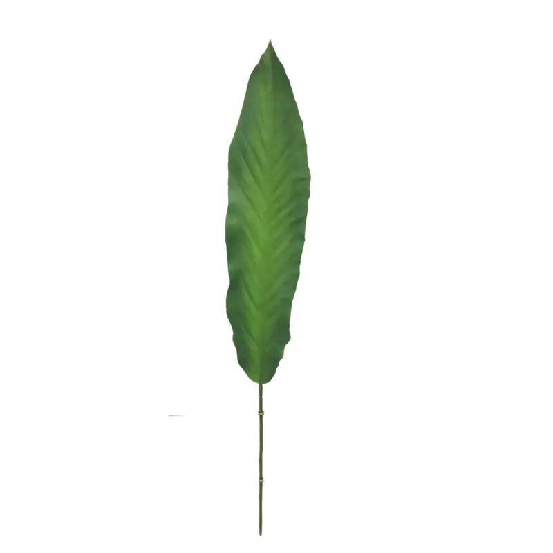 High Simulation PVC Bird of Paradise Leaf