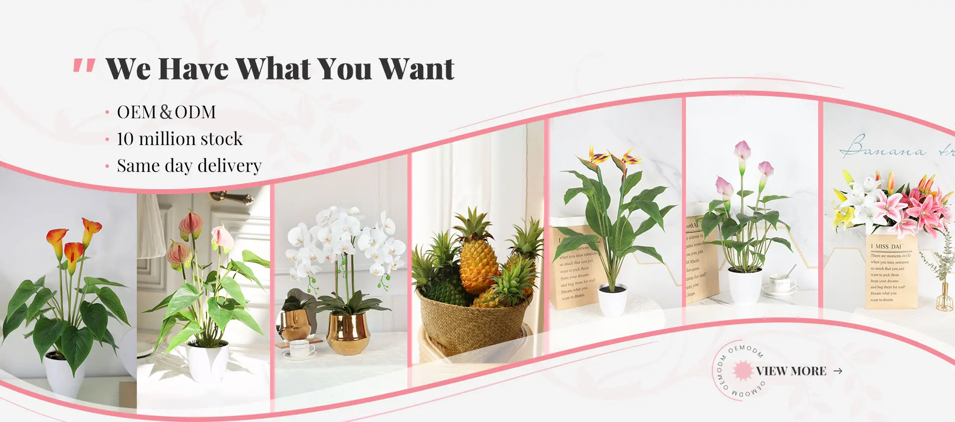 Etsy Faux Flowers