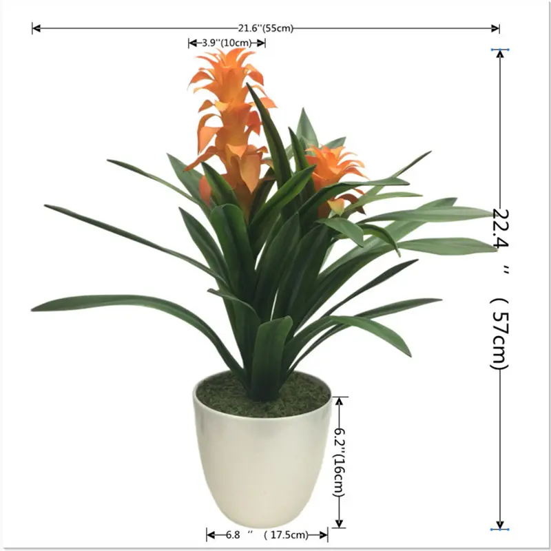 PVC Pineapple Bonsai: Manufacturer of Quality Simulation