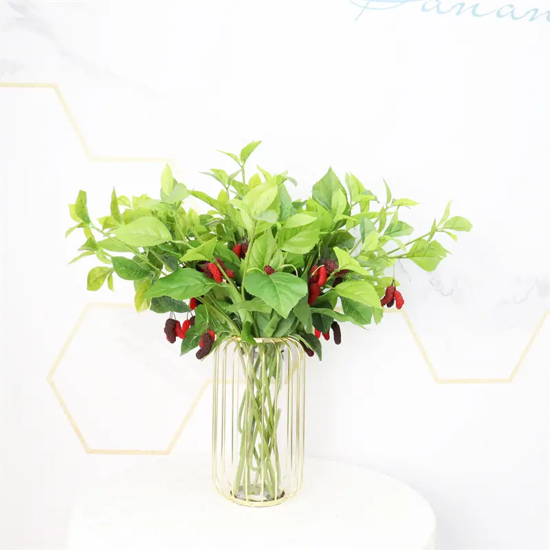 Factory Supplier of High-Quality Mulberry Simulation Flowers