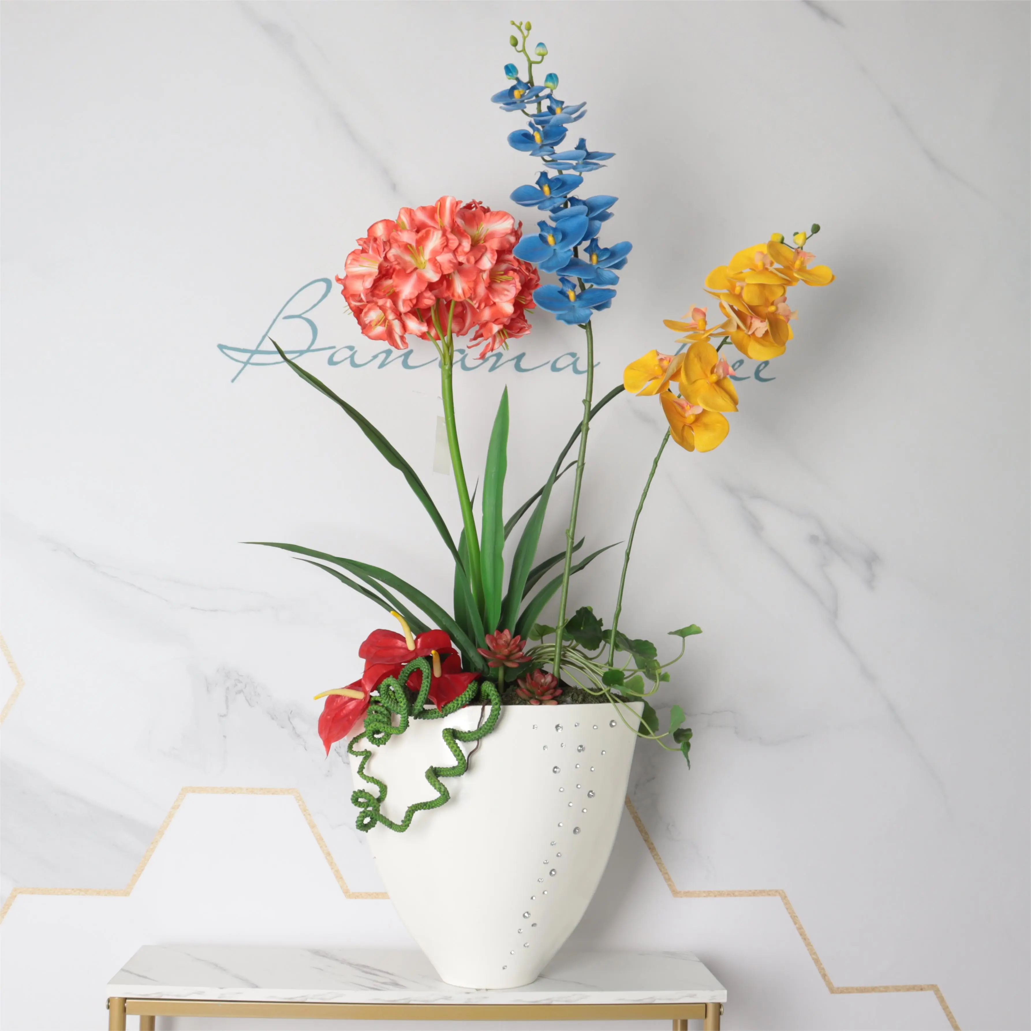 Five Gladiolas Waterproof: Manufacturer of Lifelike Beauty Non-Fading Artificial Gladiolas: Crafting Nature’s Elegance