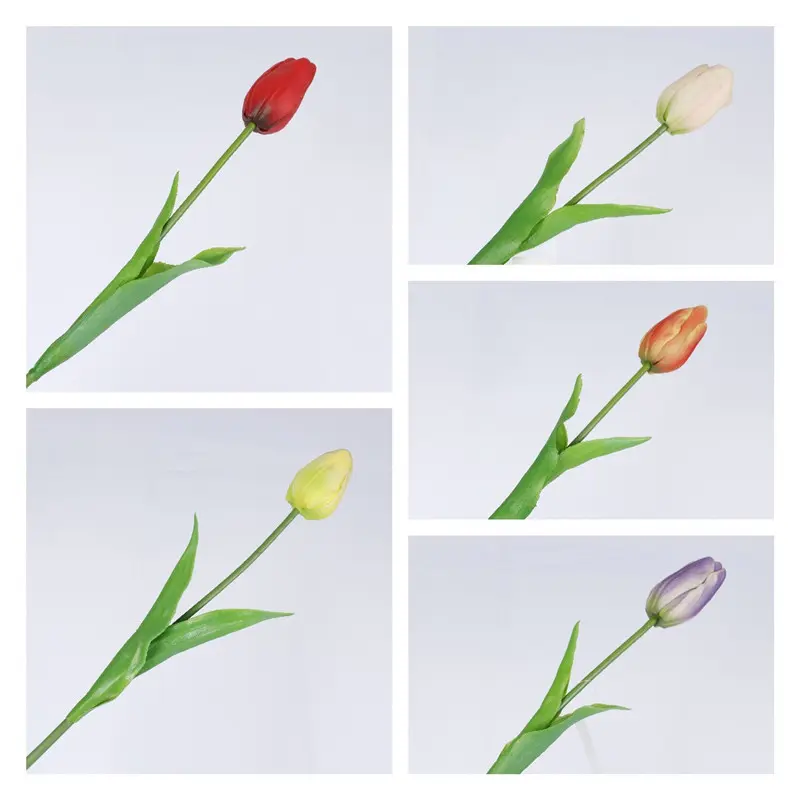 Long-Lasting Faux Tulips: Factory-Direct