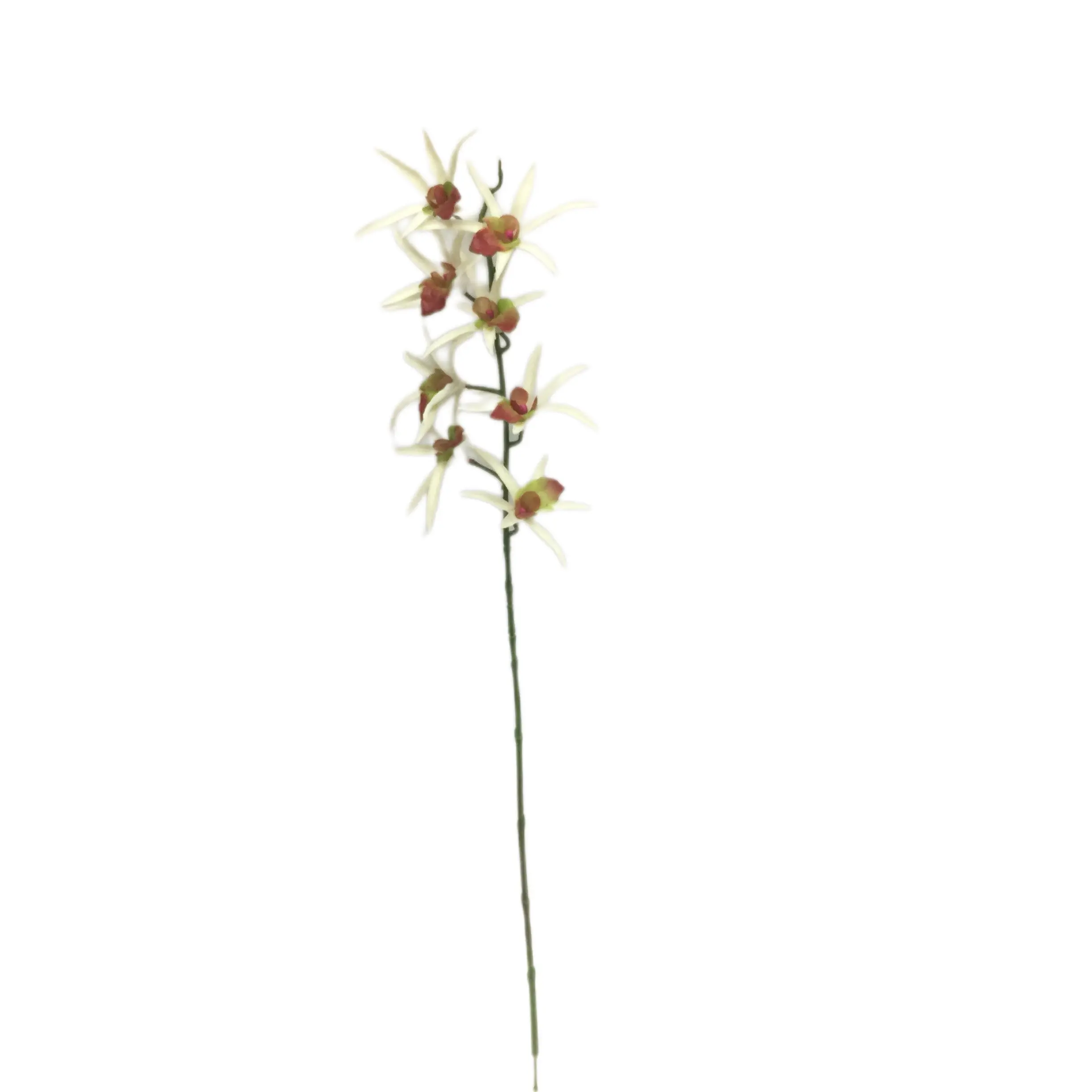 Waterproof Artificial 9 Flower Spider Orchid: Quality Manufacturing