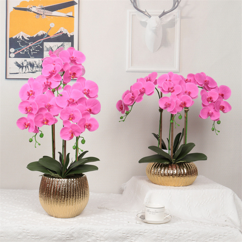 Factory Supplier of High-Simulation Phalaenopsis Bonsai0230m