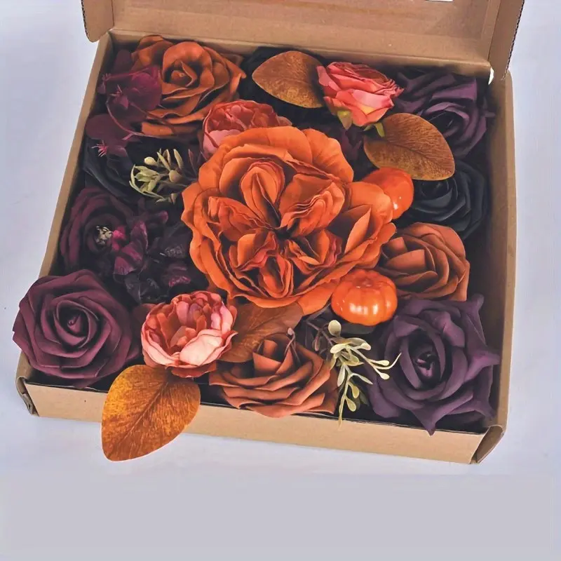 OEM Supplier of High-Quality Artificial Flower Boxes0377o
